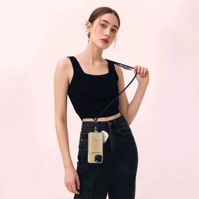 8. Dudao L20Max 65W 4-in-1-Kabel mit Trageschlaufe, USB-C auf USB-C mit Lightning und USB-A-Adaptern – Blau