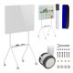 12. Ergo Office mobiles Whiteboard, Querformat, weiß, einseitig, mit Ablage, Abmessungen 1190 x 790 mm, ER-306