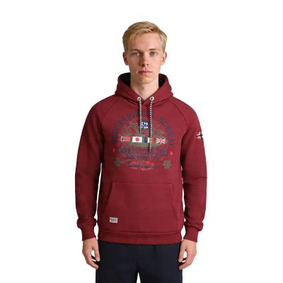 9. Geographical Norway DB 100 M Sweatshirt WZ3006H/GN-Burgund