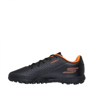 4. Skechers SKX_2 Kinder-Fußballschuhe Schwarz und Orange 252164L