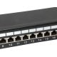 5. Ausstattung: 19-Zoll-Patchpanel, 24xRJ45, Cat6, FTP, 1 HE, 250 MHz, RAL9005