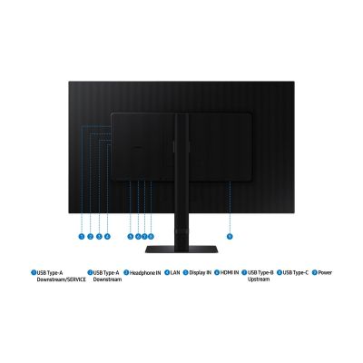 15. Samsung S80UD Computermonitor 81,3 cm (32 Zoll) 3840 x 2160 Pixel 4K Ultra HD LCD Schwarz