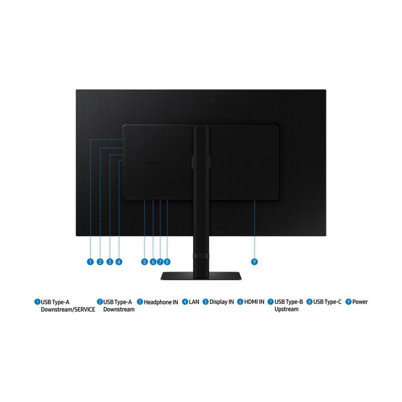 15. Samsung S80UD Computermonitor 81,3 cm (32 Zoll) 3840 x 2160 Pixel 4K Ultra HD LCD Schwarz