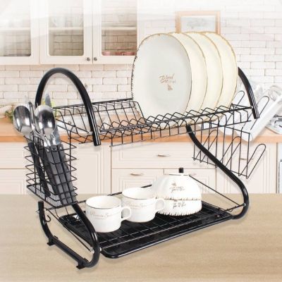 2. Geschirrabtropfgestell 43 cm MR-1025-43-BLACK MAESTRO