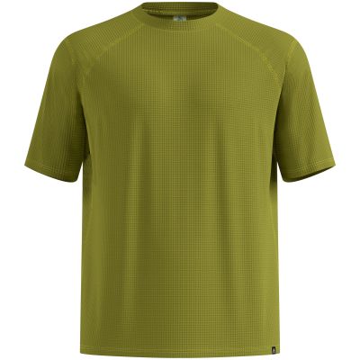 4. Herren-T-Shirt mit kurzen Ärmeln ODLO T-shirt crew neck s/s CUBIC, grün