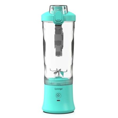 Akku-Standmixer mit Schwammfunktion, 0,6 l, Türkis
