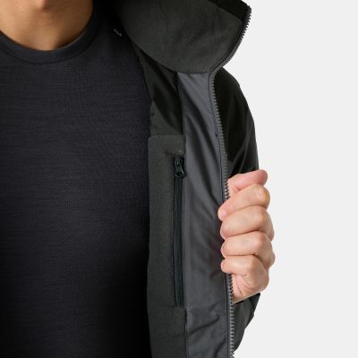 6. Helly Hansen Herren-Midlayer-Jacke mit Kapuze und Rundhalsausschnitt 2.0 34442 831