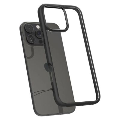 7. Spigen Ultra Hybrid-Hülle für iPhone 16 Pro – mattschwarz