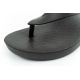 6. Ipanema Selfie Fem Damen-Flip-Flops, bequem, schwarz, modisch, Plateau