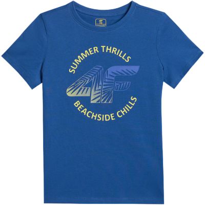 2. Jungen-T-Shirt 4F M3284 Kobalt 4FJWSS26TTSHM3284 36S
