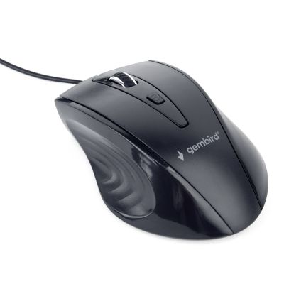 Maus GEMBIRD MUS-4B-02 (optisch; 1200 DPI; schwarz)