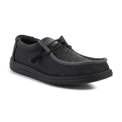 HEYDUDE WALLY SOX MICRO TOTAL SCHWARZ 40019-0XJ