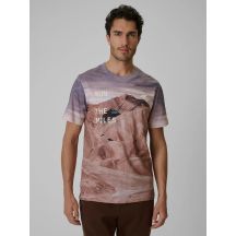 Herren-T-Shirt mit Aufdruck, regulär, Größe 4F 4FRSS26TTSHM4229-83A