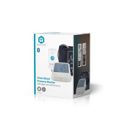 10. Nedis BTHBP10WT Blutdruckmessgerät für den Unterarm, automatisch, 1 Benutzer