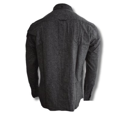 2. Elegantes Herrenhemd Anzug Ray Hemd Marineblau Blazer Grau - S131304-3096