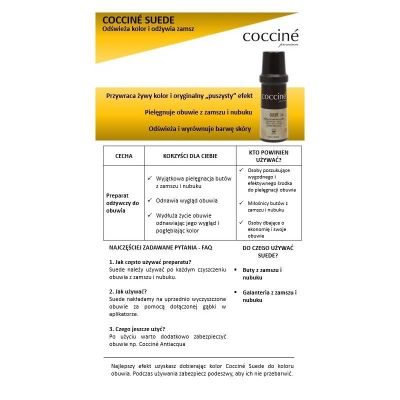 4. COCCINE Black Renovator, regenerierender Auffrischer für Wildleder und Nubuk