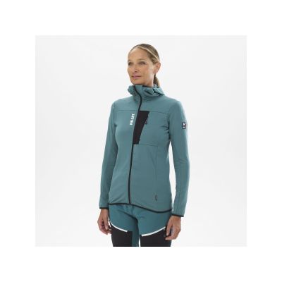 10. MILLET W Trilogy Lightgrid Hoodie Jacke Grün