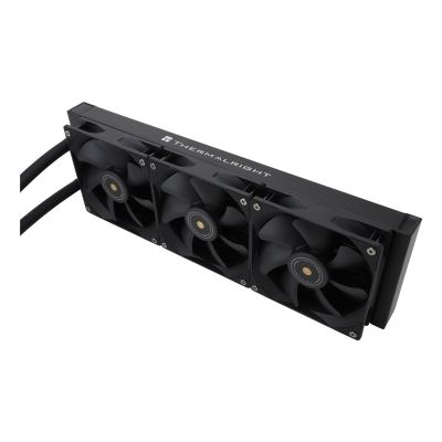 4. Thermalright Frozen Prism 360 BLACK Komplett-Wasserkühlung mit RGB-Hintergrundbeleuchtung, 360 mm, Schwarz