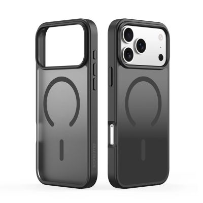 3. Dux Ducis Yind iPhone 17 Pro Max Hülle kompatibel mit MagSafe - Schwarz