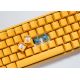 2. Ducky One 3 Gelbe Mini-Gaming-Tastatur USB Deutsch Gelb