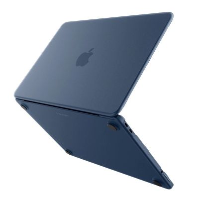 2. Spigen AirSkin Hülle für MacBook Neo 13" 2026 - Mattes Marineblau