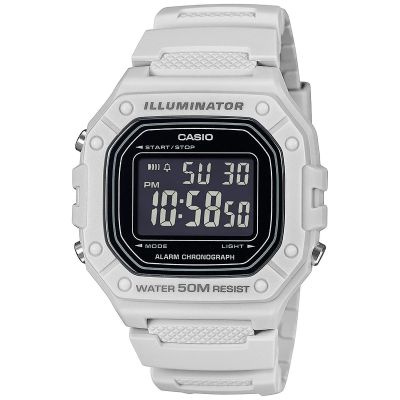 CASIO W-218H-8BVEF Unisex-Uhr + Box