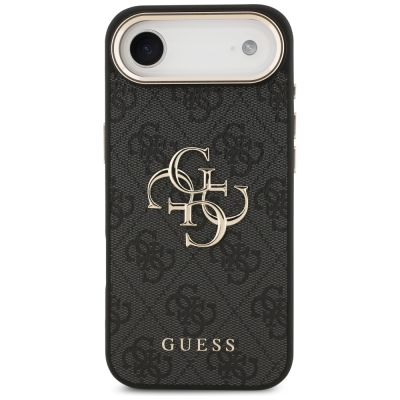 3. Guess 4G Big 4G Classic Logo Hülle für iPhone Air – Schwarz und Gold