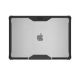 2. UAG Urban Armor Gear Plyo Hülle für Apple MacBook Pro 14" M1 Pro/Max 2021 - M2 Pro/Max 2022, Eisblau, Transparent