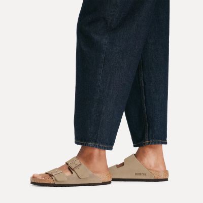 15. Birkenstock Arizona Tabacco Brown schmale braune Herren Flip-Flops (0352203)