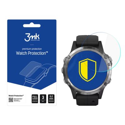 3mk Watch Protection FlexibleGlass Hybridglas für Garmin Fenix ​​​​5 Plus
