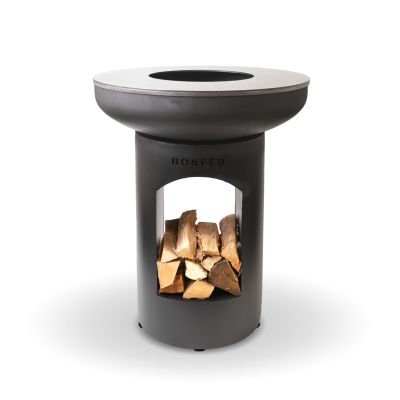 7. BONFEU GARTENFEUERSTELLE BONBIZA OFFEN SCHWARZ
