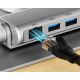 5. UNITEK Laptopständer + USB-C-Hub, HDMI 1.4, 4K, PD 100W