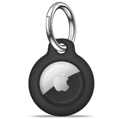 2. Tech-Protect Rough 4er-Pack Schutzhülle für Apple AirTag 1/2 – Schwarz