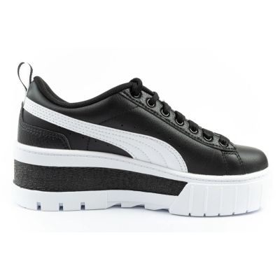 4. Puma Mayze Damen Sportschuhe Sneakers Plateau schwarz weiß modisch