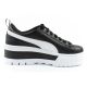 4. Puma Mayze Damen Sportschuhe Sneakers Plateau schwarz weiß modisch
