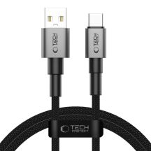 Tech-Protect UltraBoost DNA USB-A / USB-C-Kabel 15W/3A 100 cm - grau