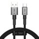 Tech-Protect UltraBoost DNA USB-A / USB-C-Kabel 15W/3A 100 cm - grau