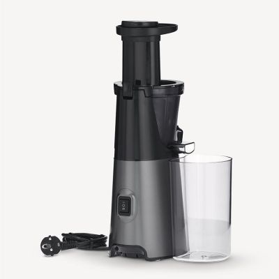 3. Severin ES 3571 Slow Juicer 150W Schwarz, Grau, Metallic, Edelstahl