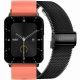 Smartwatch Gravity Rot Schwarz 2 Armbänder GT17-10