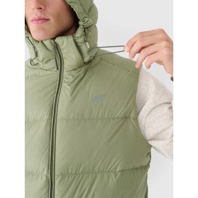 10. Herren-Daunenweste mit natürlicher Füllung 4F 4FWAW24TVJAM148-43S