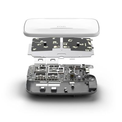 5. Wi-Fi 7 Access Point Zyxel WBE660S 2,4 GHz (4x4)/5 GHz (4x4)/6 GHz (4x4) PoE+/PoE++ 1x1 Gbit/s 1x10 Gbit/s