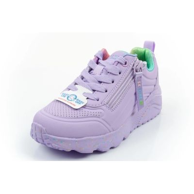 3. Skechers Uno Lite Kinder-Sportschuhe, lila, bequem