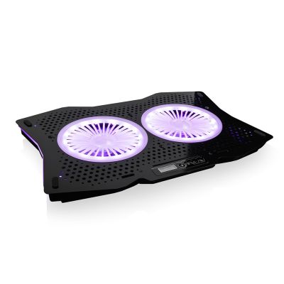 2. MODECOM CF18 RGB LEISES LAPTOP-KÜHLPAD, SCHWARZ