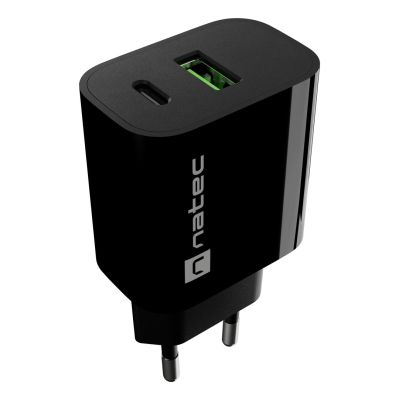 7. NATEC RIBERA WANDLADEGERÄT 1x USB-A + 1x USB-