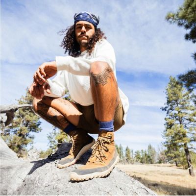 4. Vivobarefoot Tracker Leder AT Wanderschuhe - Hellbraun