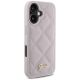 4. Guess iPhone 16 Hülle mit gestepptem Metalllogo – Rosa