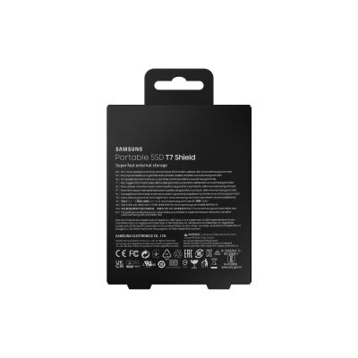 8. SAMSUNG SSD T7 Shield Schwarz 2 TB MU-PE2T0S/EU