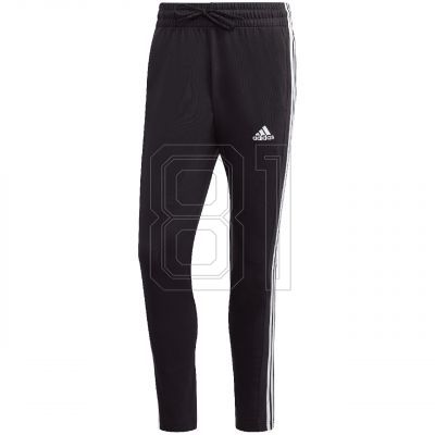 adidas Essentials Single Jersey Tapered Open Hem 3-Streifen M IC0044