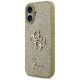 2. Guess Fixed Glitter Big 4G Hülle für iPhone 17 - Gold