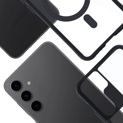 2. 3mk Satin Armor MagCase Hülle für Samsung Galaxy S24+ - transparent